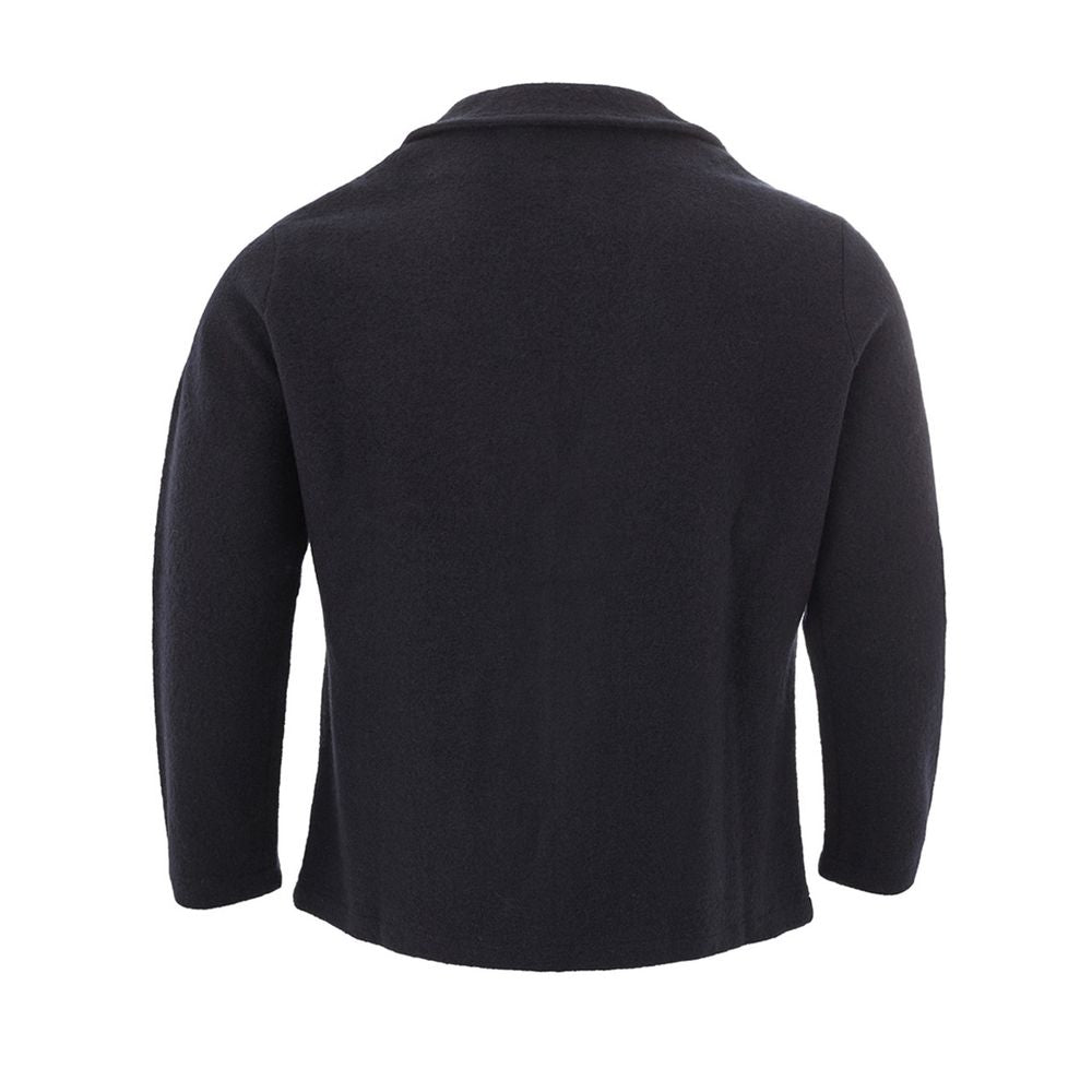 Elegant Woolen Blue Jacket for Men - ventzia