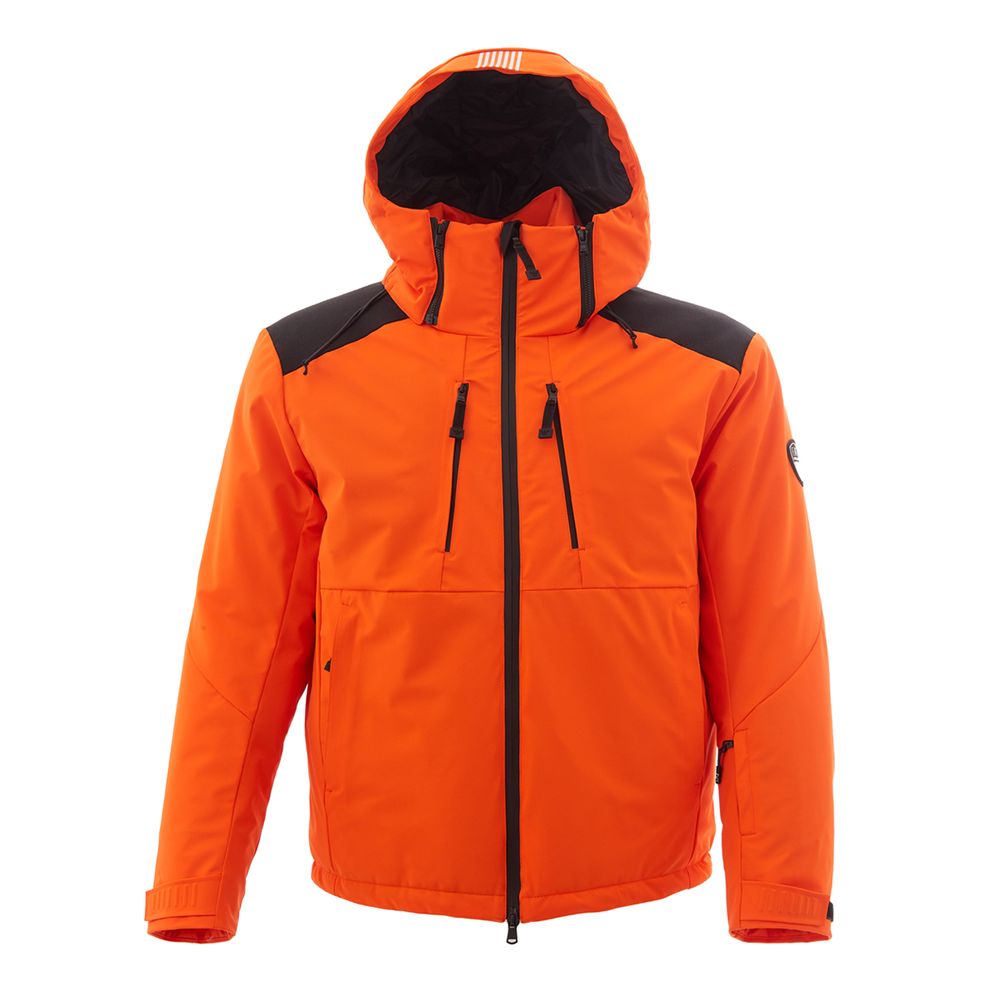 Radiant Orange EA7 Lightweight Jacket - ventzia