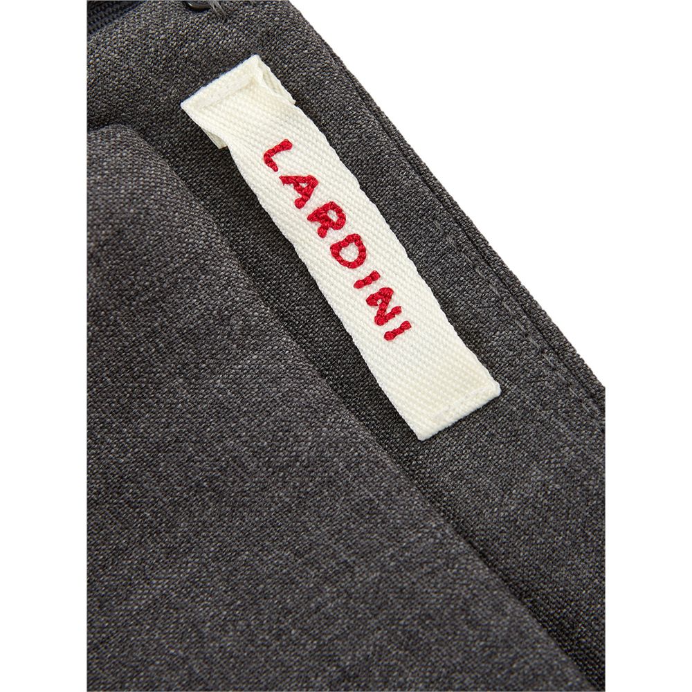Chic Gray Wool Pencil Skirt - ventzia