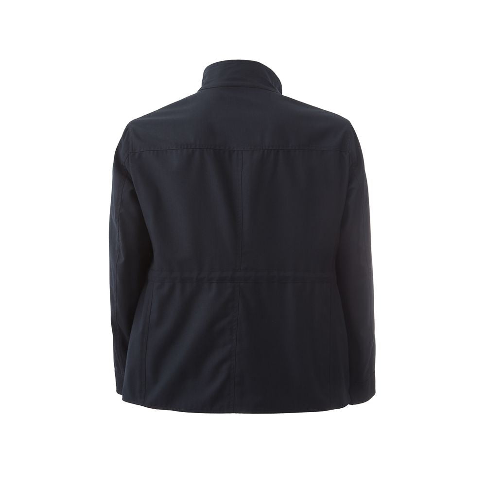 Elegant Wool Blend Men's Jacket - ventzia