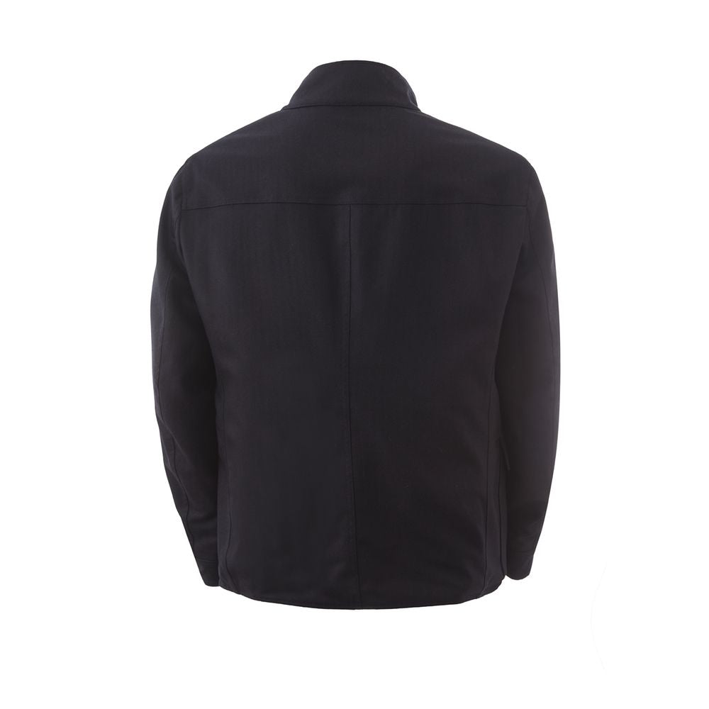 Elegant Wool Blend Men's Jacket - ventzia