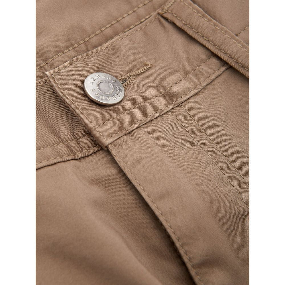 Brown Cotton Pant