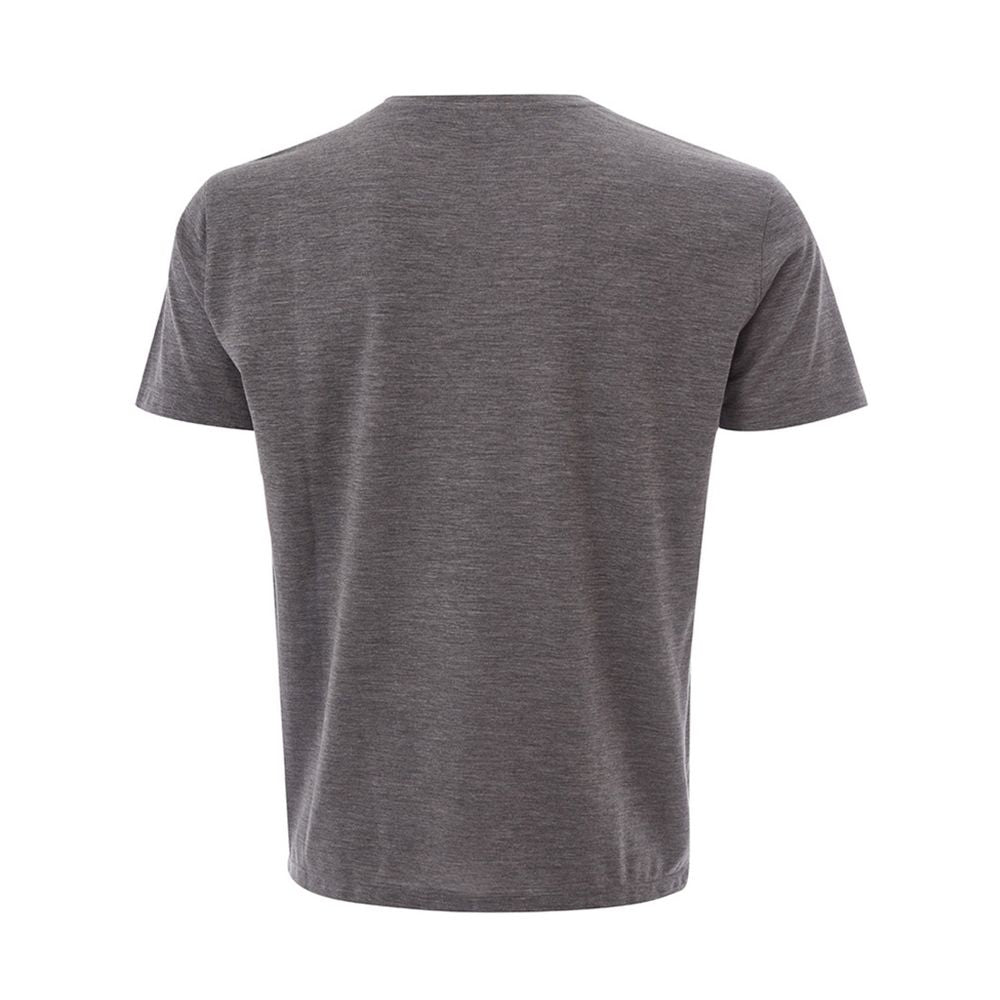 Elegant Gray Woolen Designer T-Shirt - ventzia
