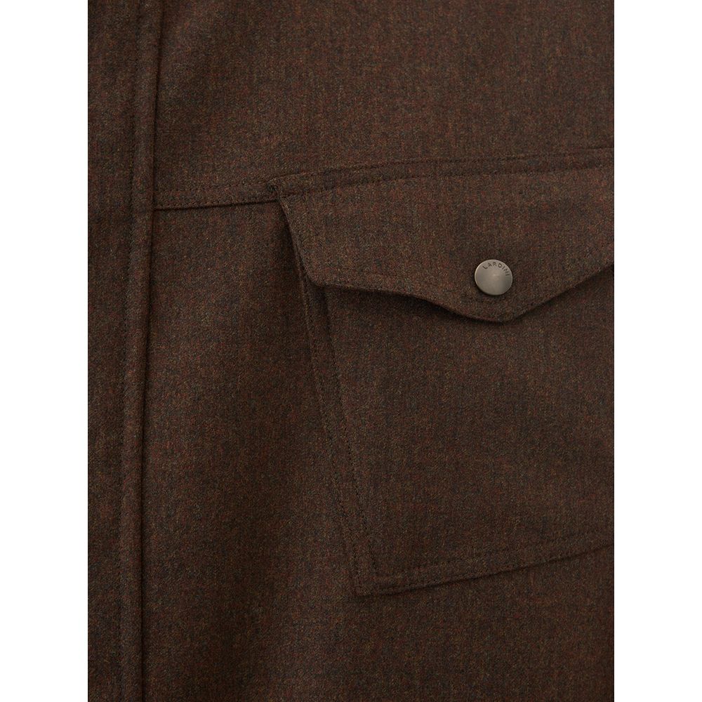 Elegant Wool Blue Jacket for Men - ventzia