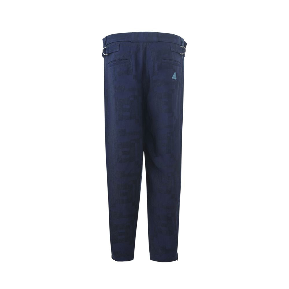 Blue Linen Pant