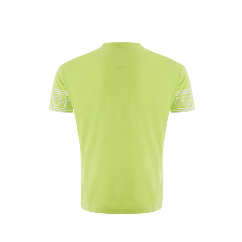 Sunny Yellow Cotton Tee For Stylish Men - ventzia