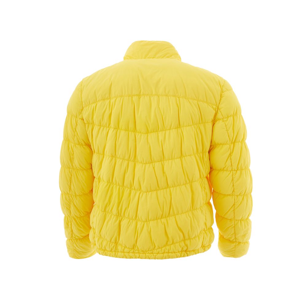 Mens Vibrant Yellow Outdoor Jacket - ventzia