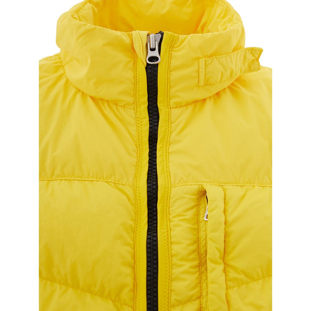 Mens Vibrant Yellow Outdoor Jacket - ventzia