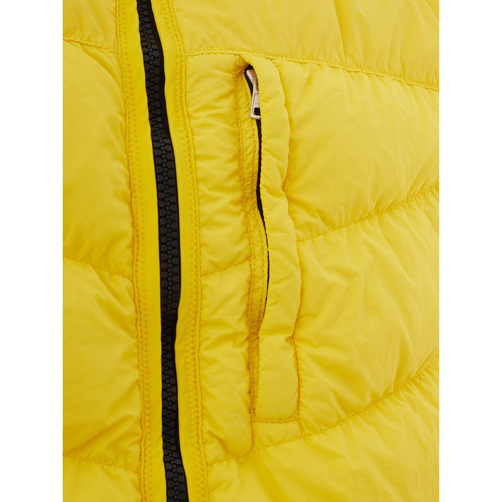 Mens Vibrant Yellow Outdoor Jacket - ventzia
