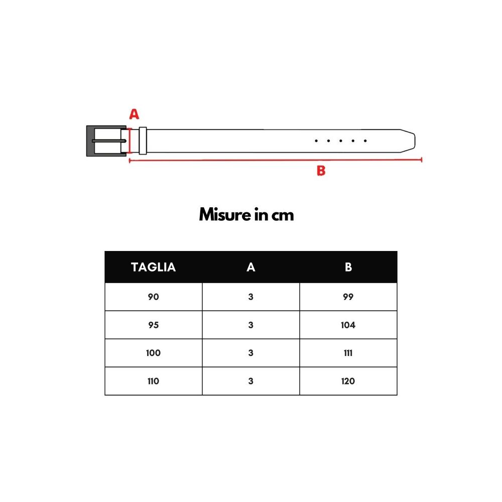 Black Leather Belt - ventzia