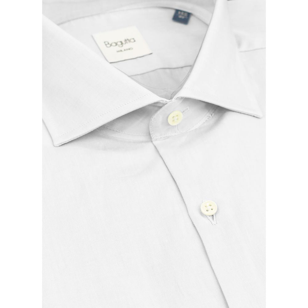 White Cotton Shirt - ventzia