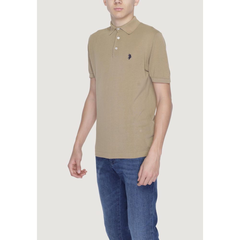 Beige Cotton Sweater - ventzia