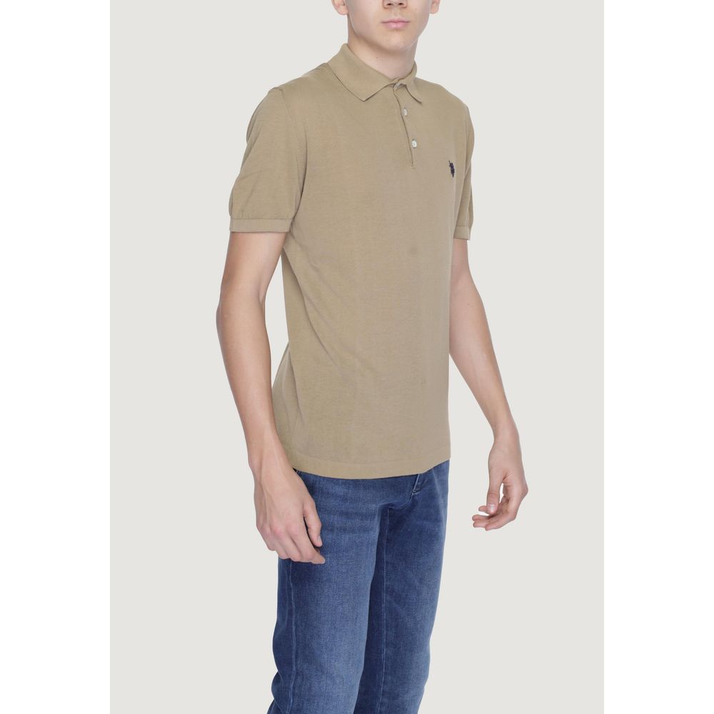 Beige Cotton Sweater - ventzia