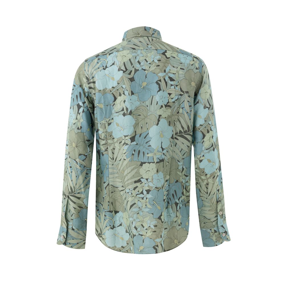 Blue Lyocell Shirt - ventzia