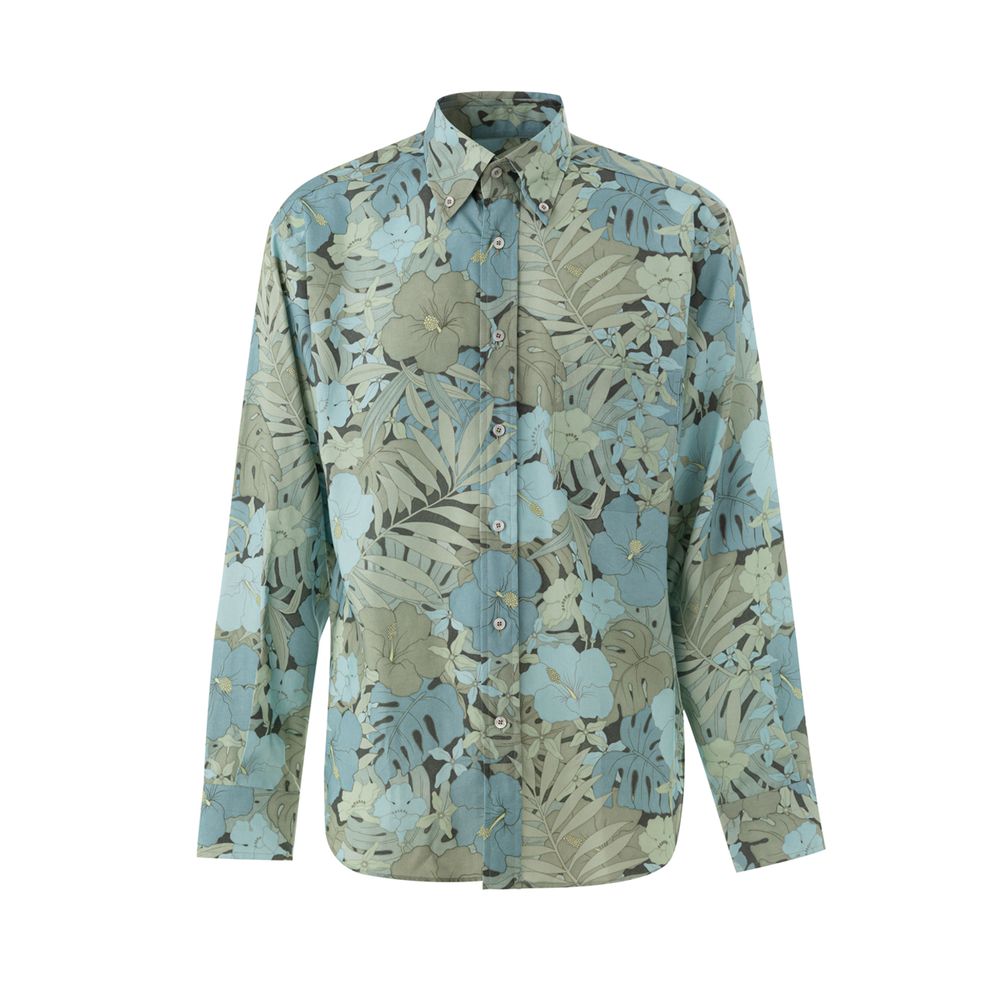 Blue Lyocell Shirt - ventzia