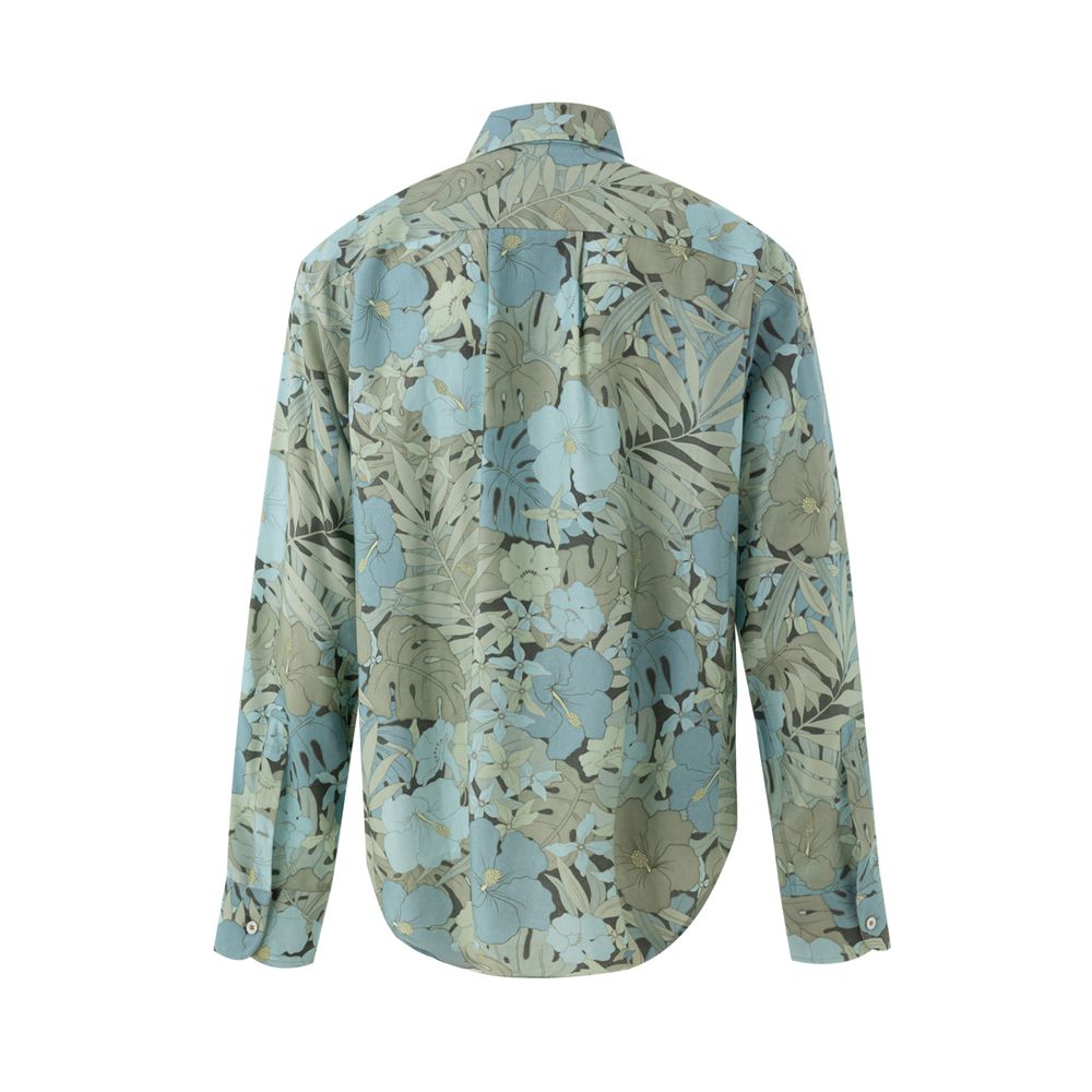 Blue Lyocell Shirt - ventzia