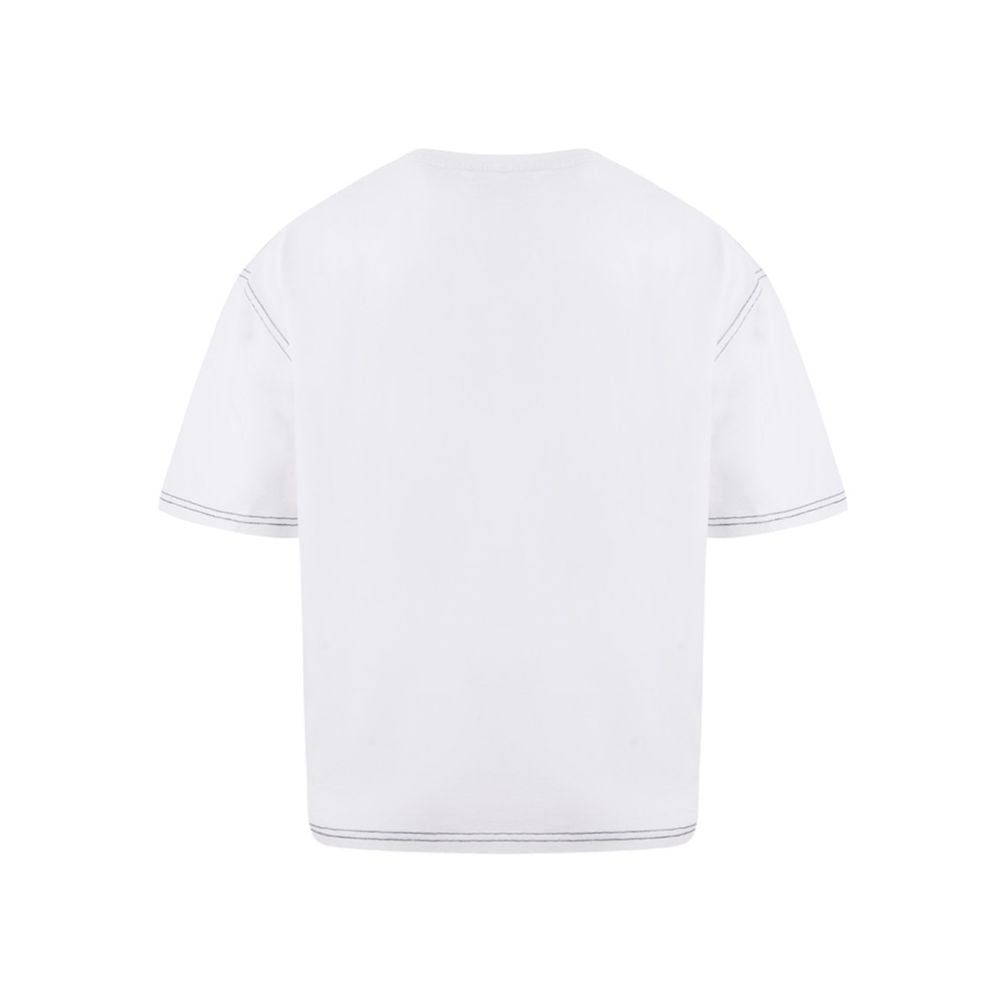 Elegant White Cotton Top for Women - ventzia