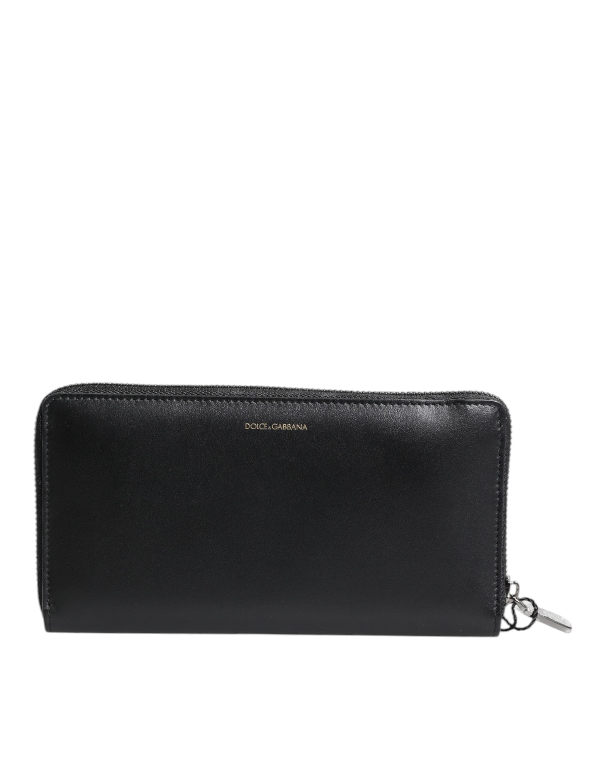 Black Blue Exotic Leather Embossed Continental Wallet - ventzia