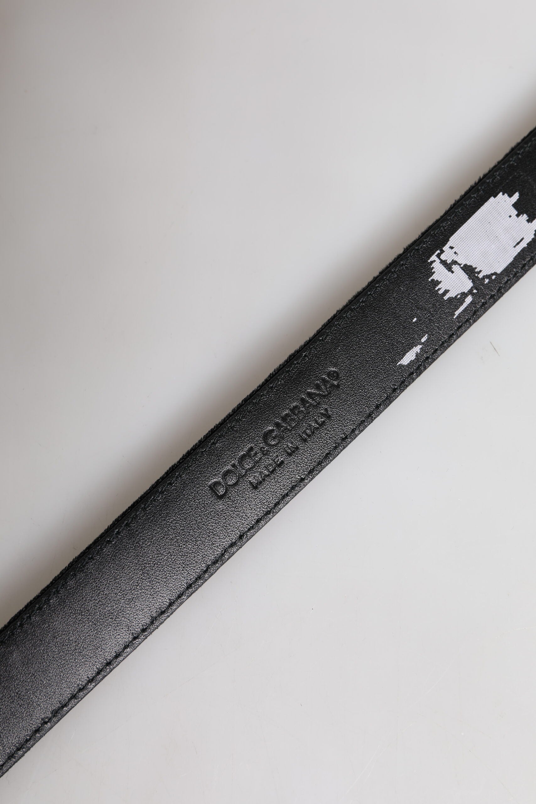 Black Leather Metal Buckle Classic Belt - ventzia