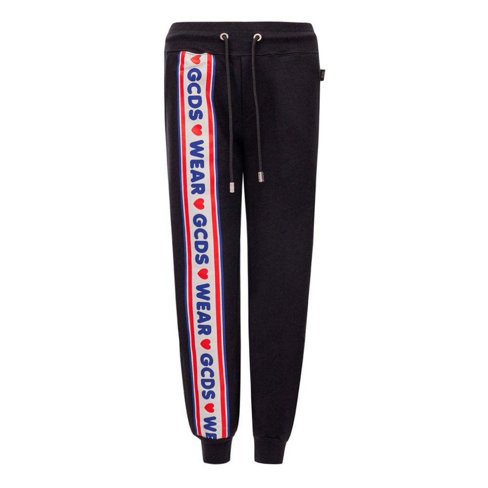 Black Cotton Joggers Workout Pant - ventzia
