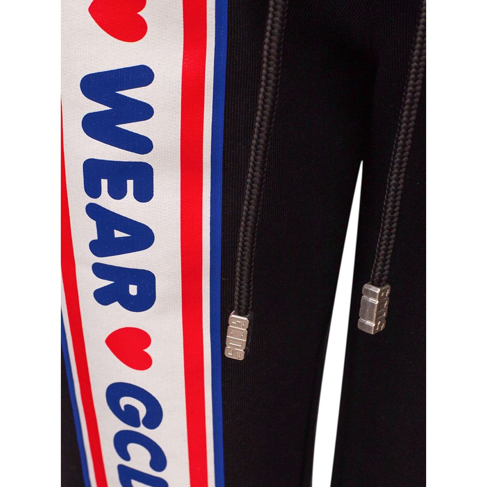 Black Cotton Joggers Workout Pant - ventzia