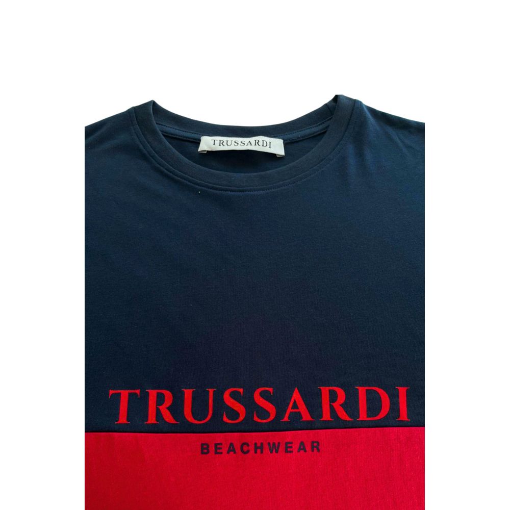 Red Cotton Men T-Shirt - ventzia