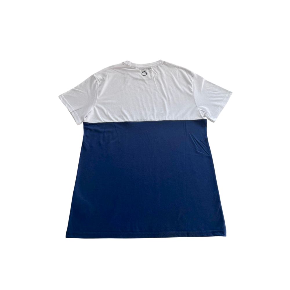 Blue Cotton Men T-Shirt - ventzia