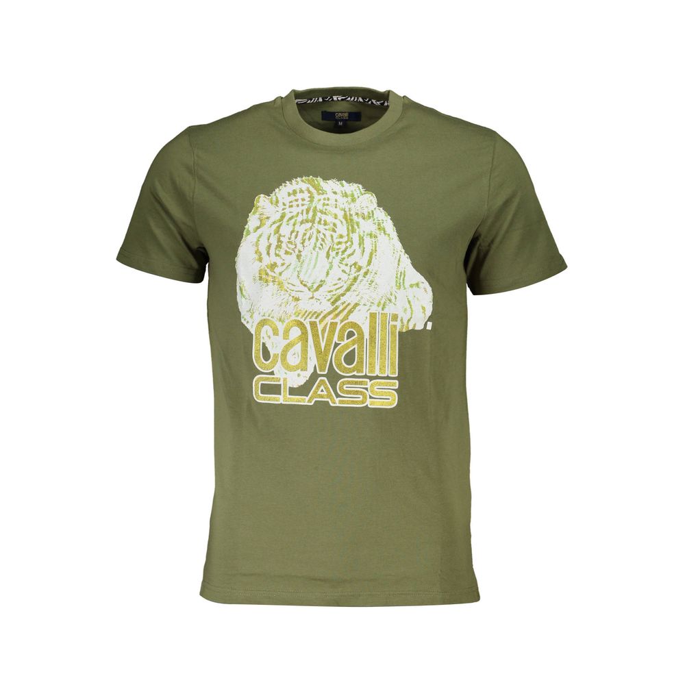 Green Cotton T-Shirt - ventzia