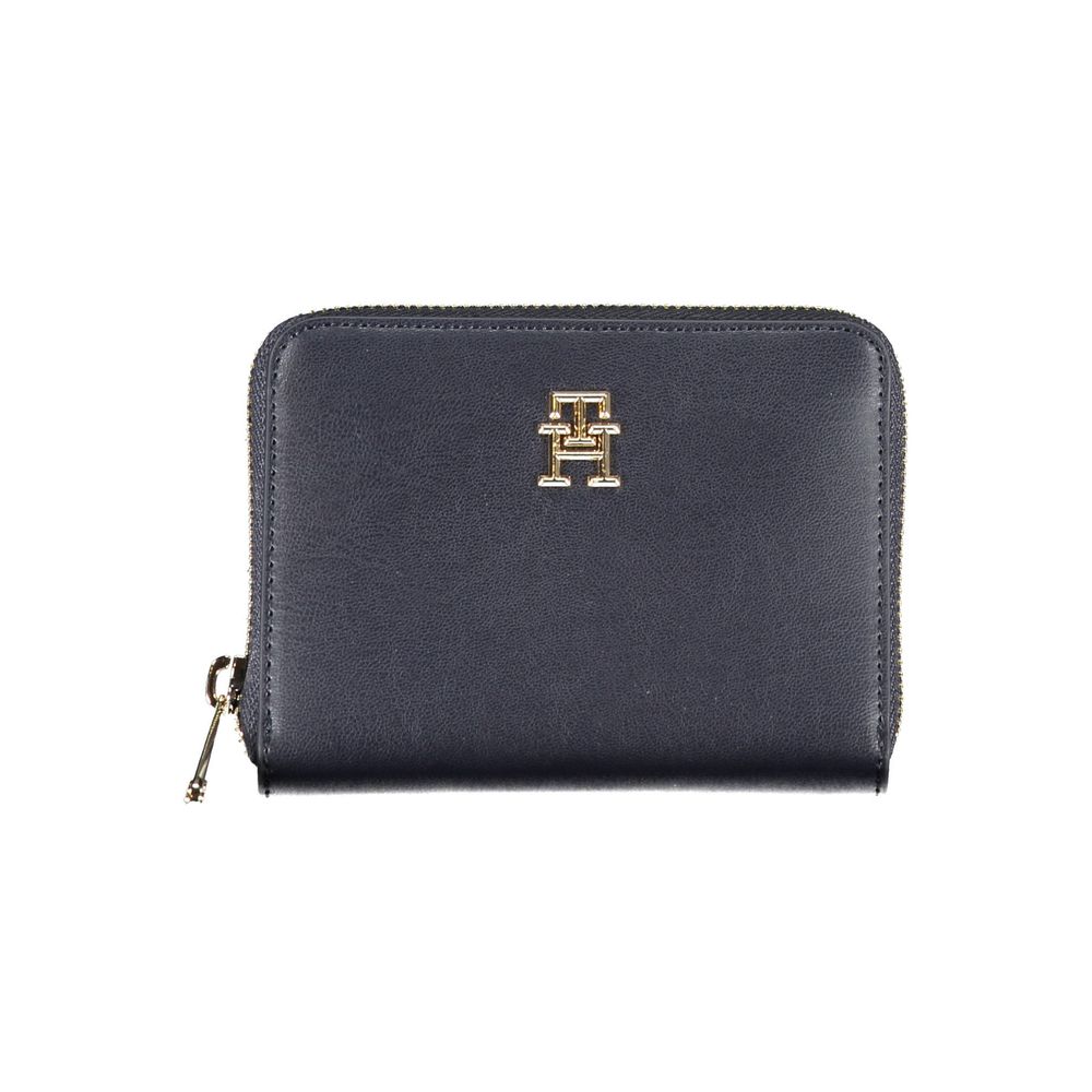 Blu Poliuretano Women Wallet - ventzia