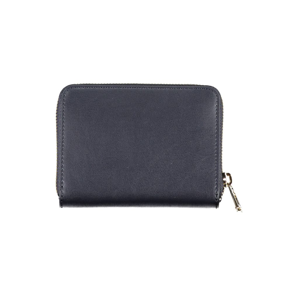 Blu Poliuretano Women Wallet - ventzia