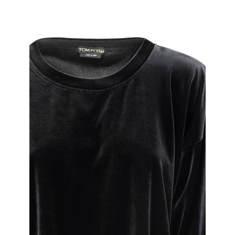 Black Synthetic Shirt - ventzia