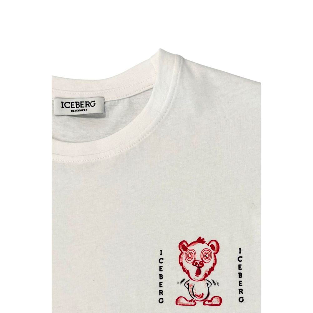 White Cotton Men T-Shirt - ventzia