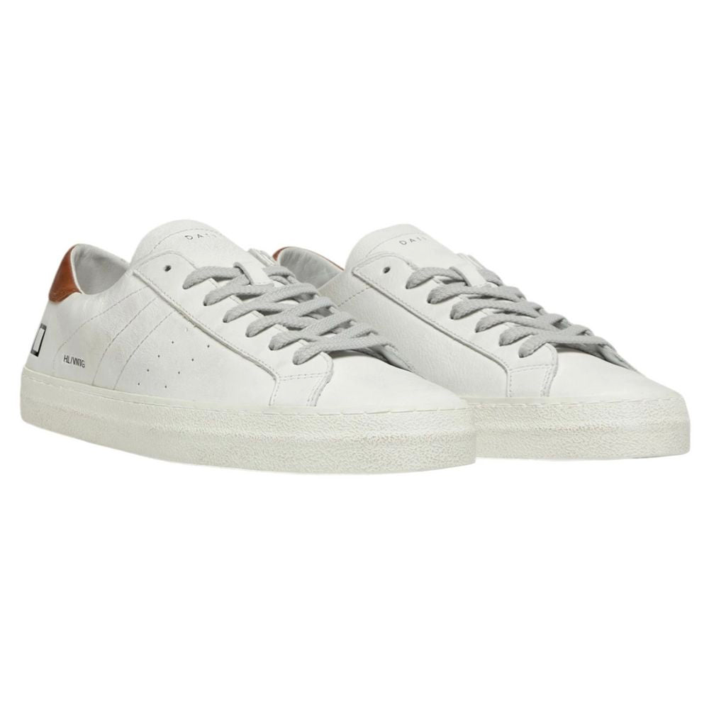 White Leather Sneaker - ventzia