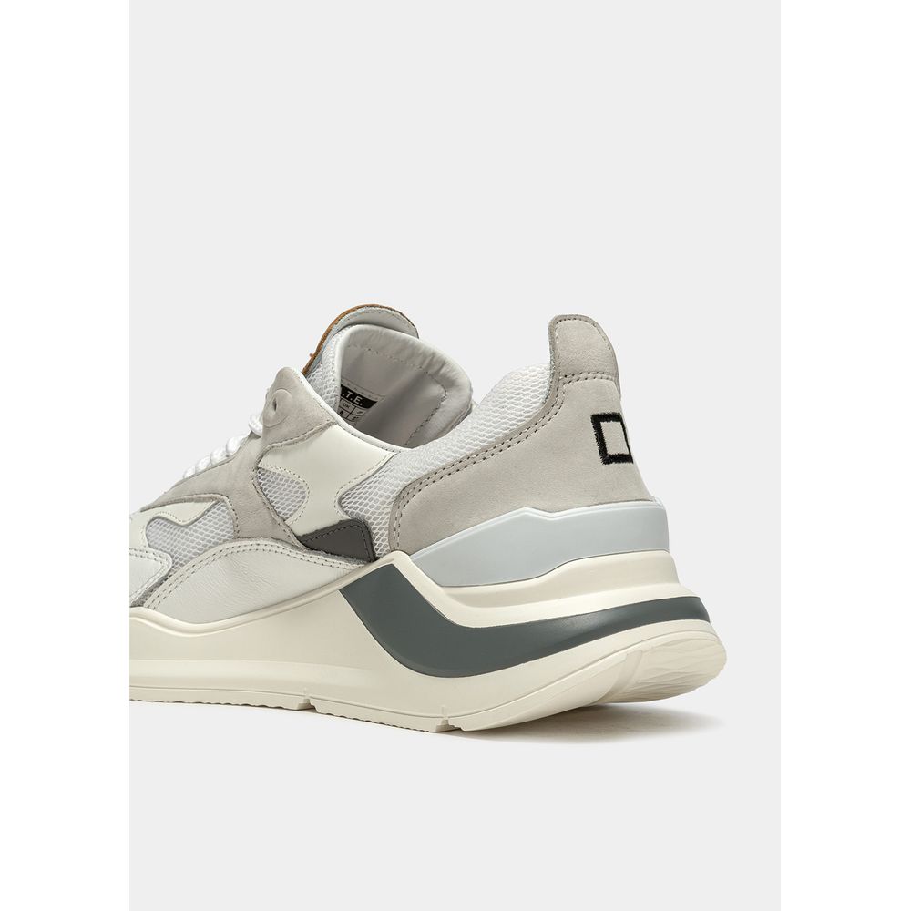 White Leather Sneaker - ventzia