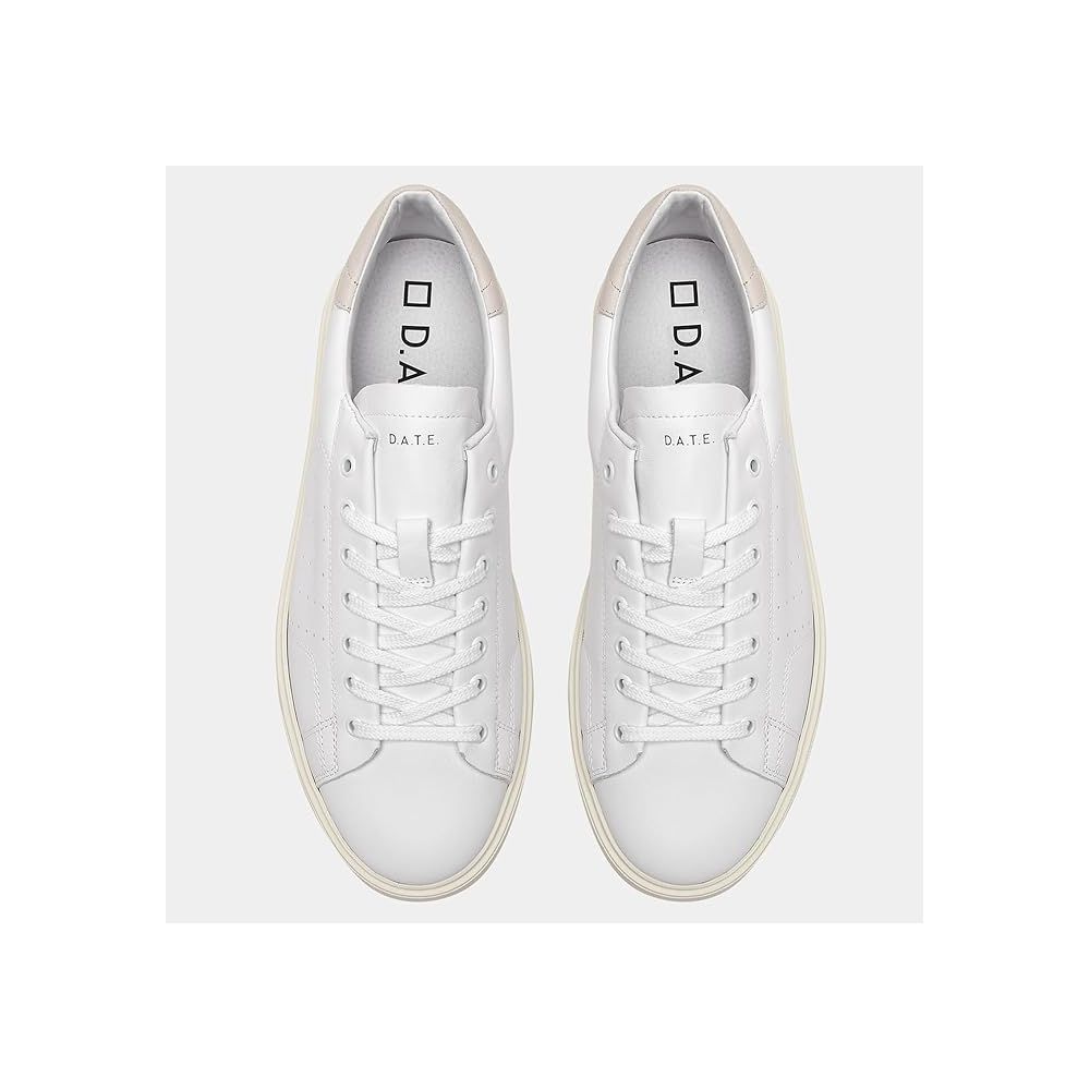 White Leather Sneaker - ventzia
