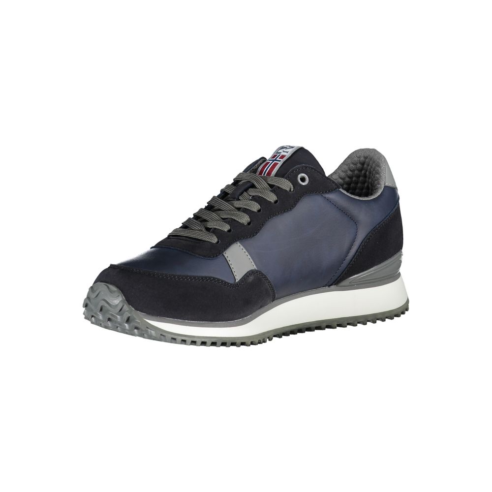 Sleek Contrasting Sneakers with Signature Style - ventzia