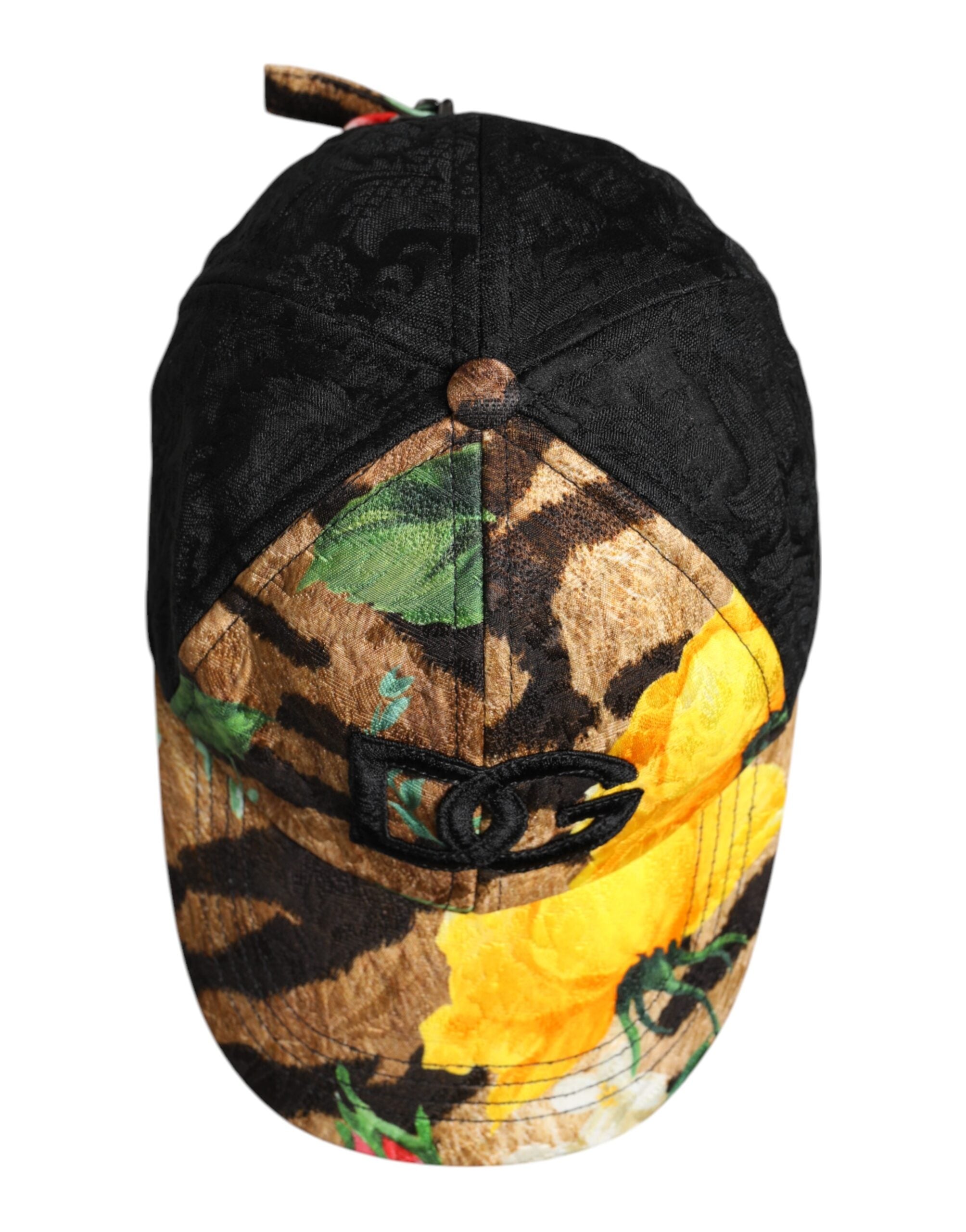 Multicolor DG Logo Patch 6 Panels Baseball Cap - ventzia