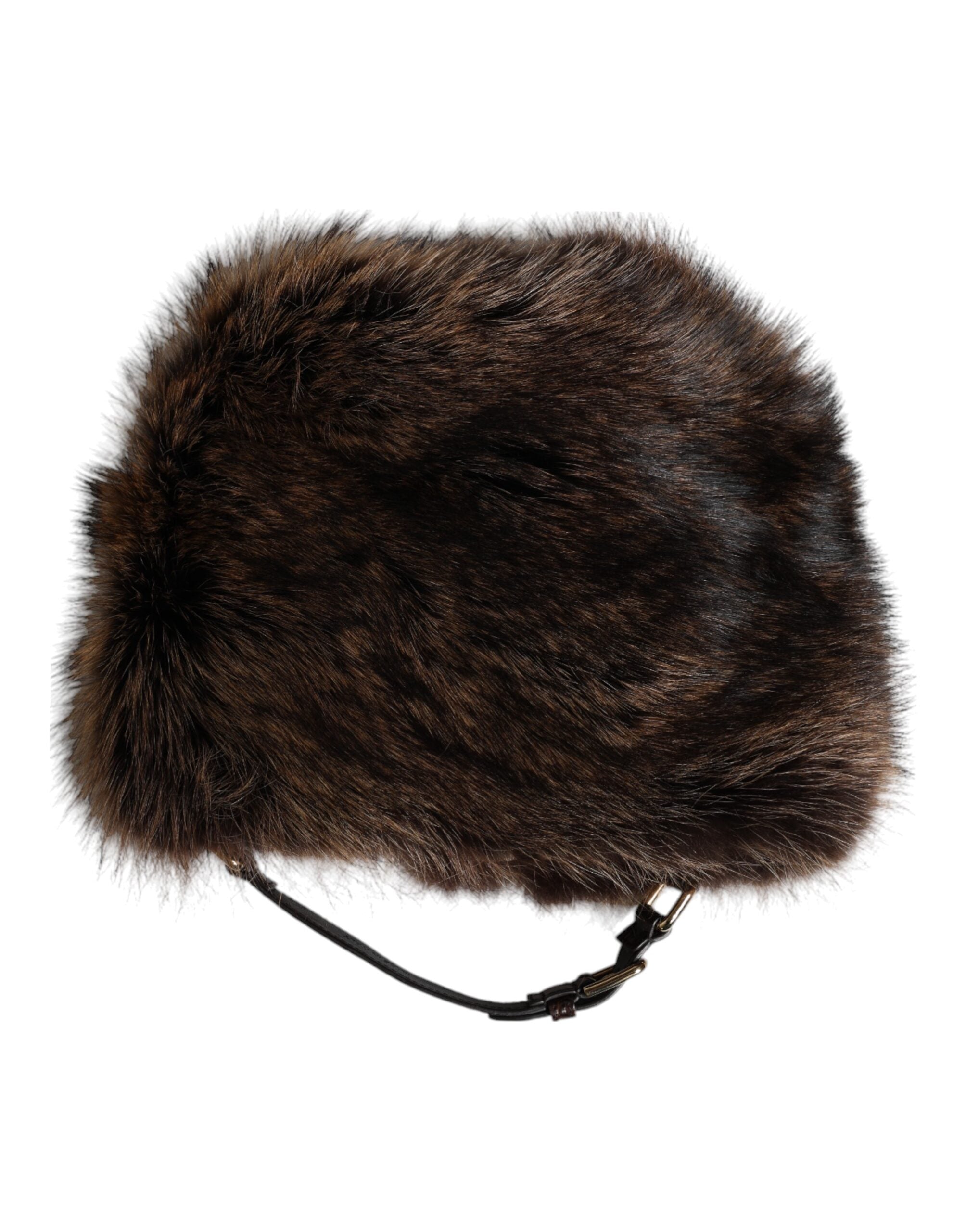 Brown Fur Women Bucket Hat - ventzia