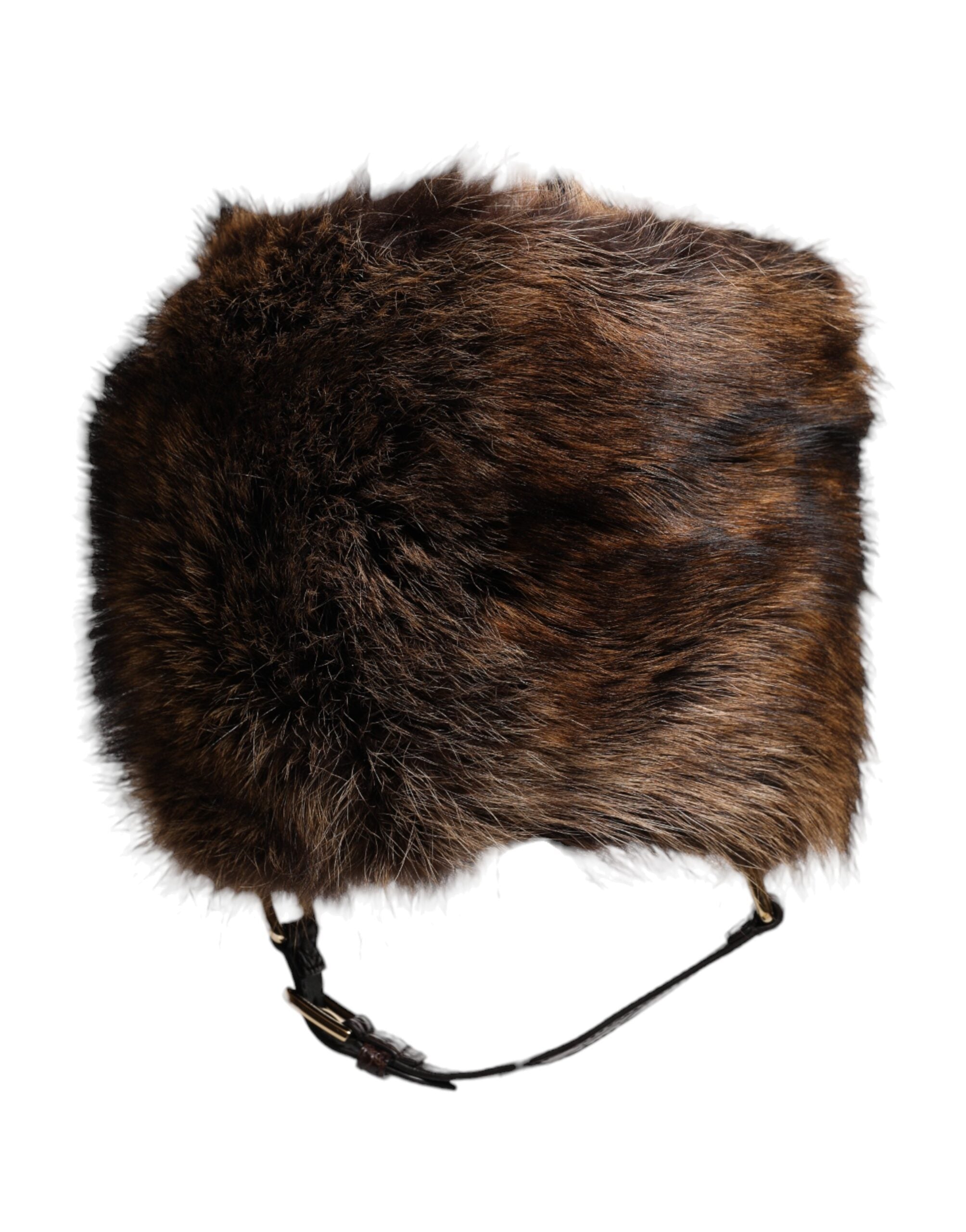 Brown Fur Women Bucket Hat - ventzia
