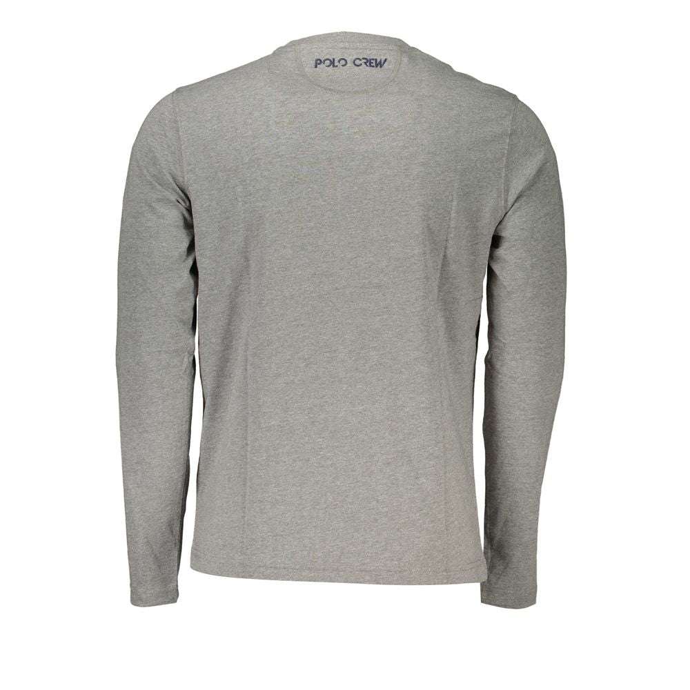 Grigio Cotton Men T-Shirt - ventzia