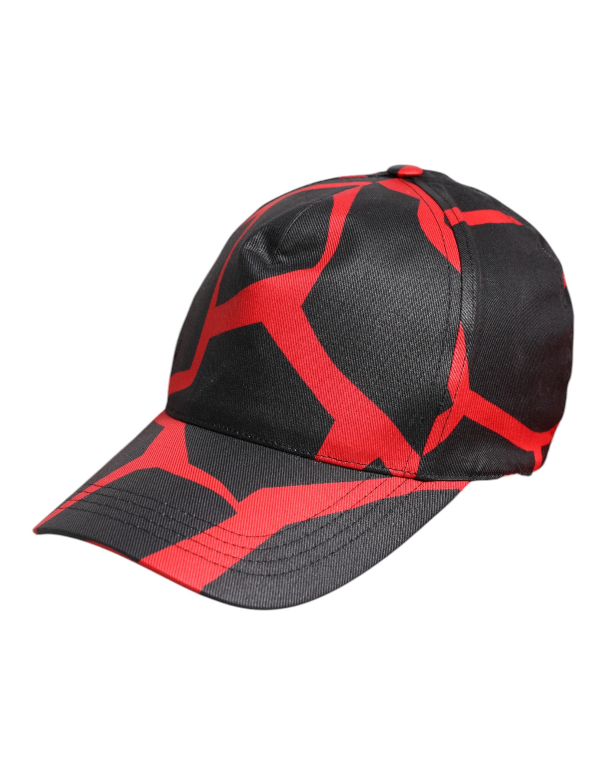 Red Black Lace Tulle Cotton Baseball Cap - ventzia