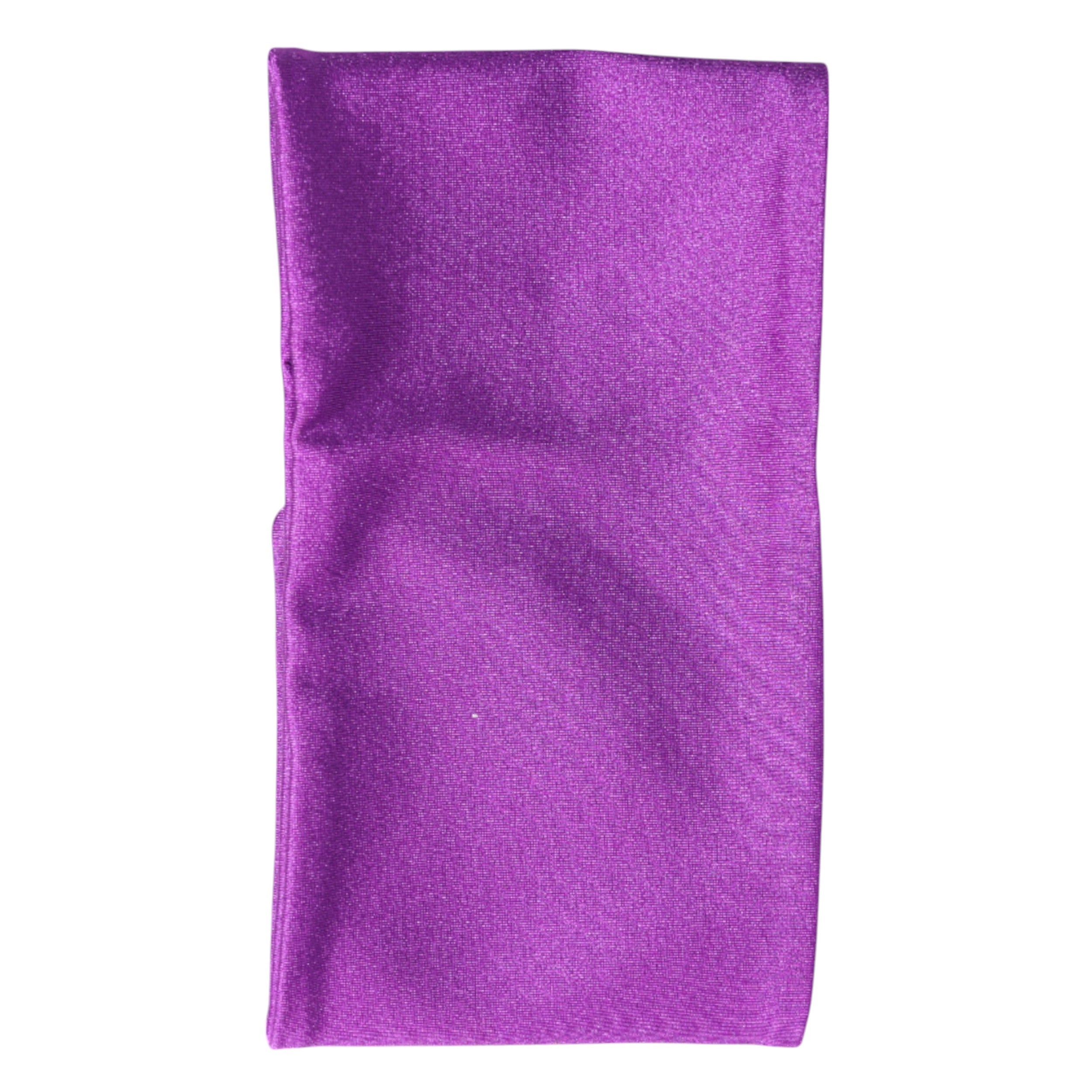 Purple Nylon Stretch Women Neck Warmer Scarf - ventzia