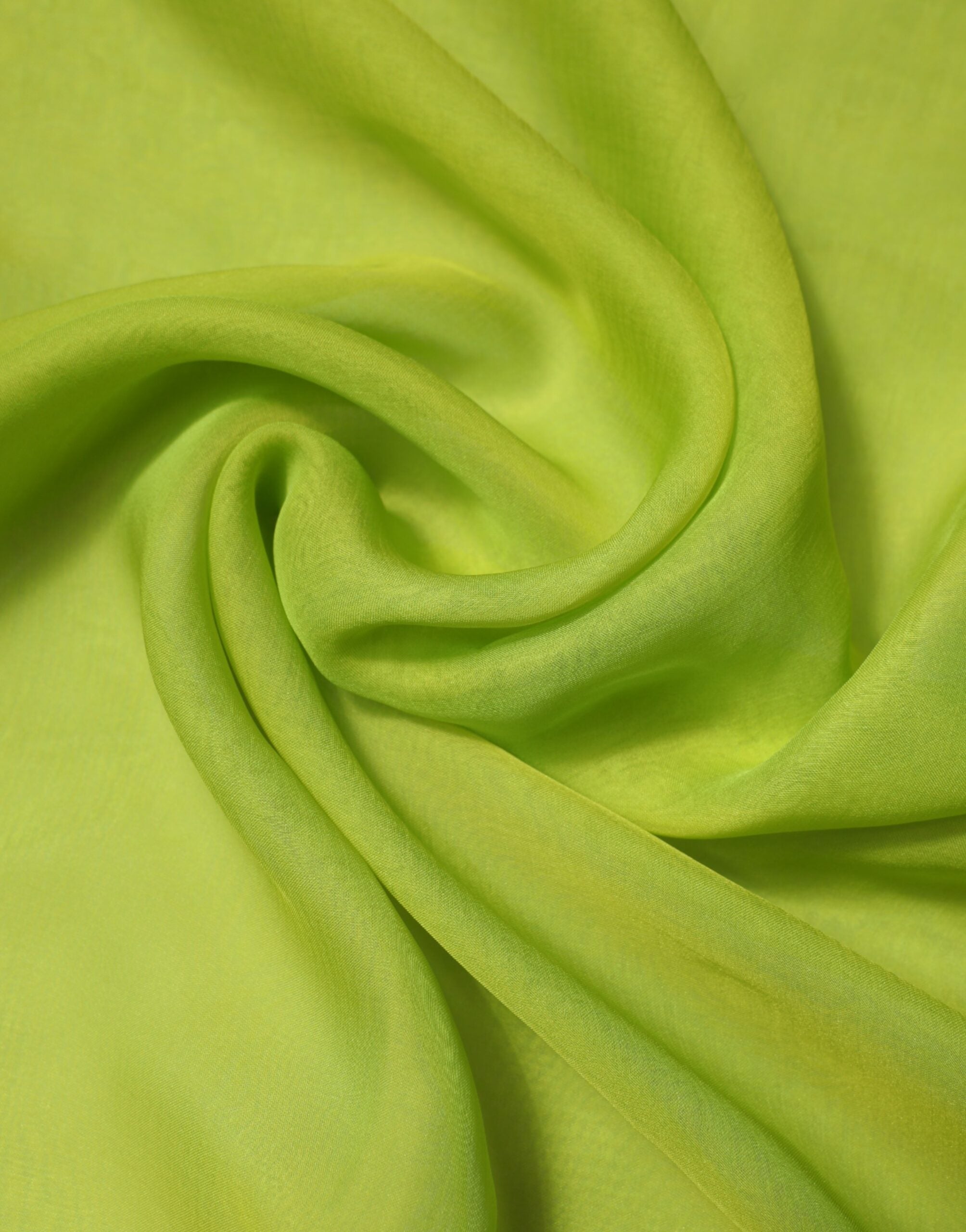 Green Silk Rectangle Wrap Shawl Neck Warmer Scarf - ventzia