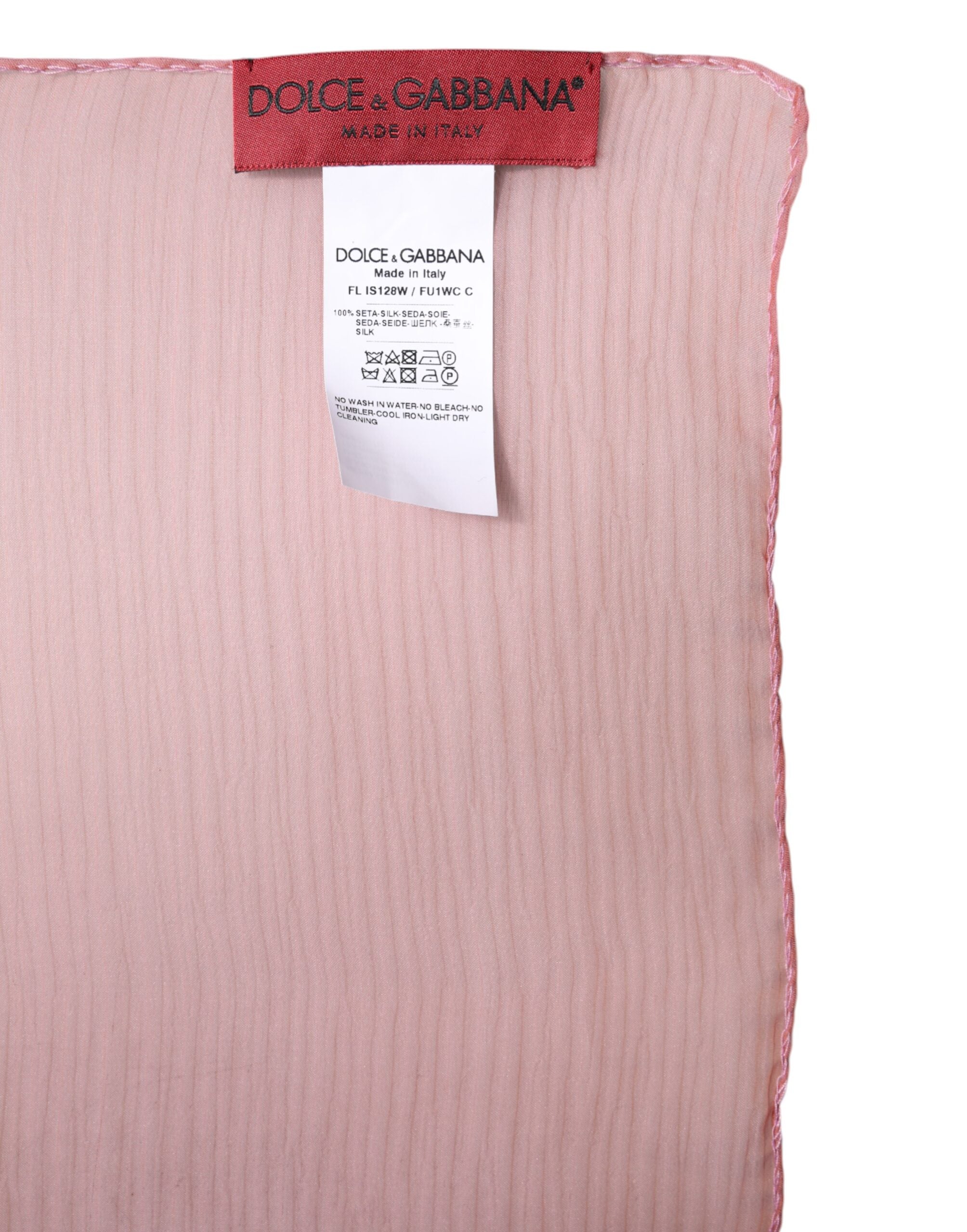 Pink Silk Rectangle Women Wrap Shawl Scarf - ventzia