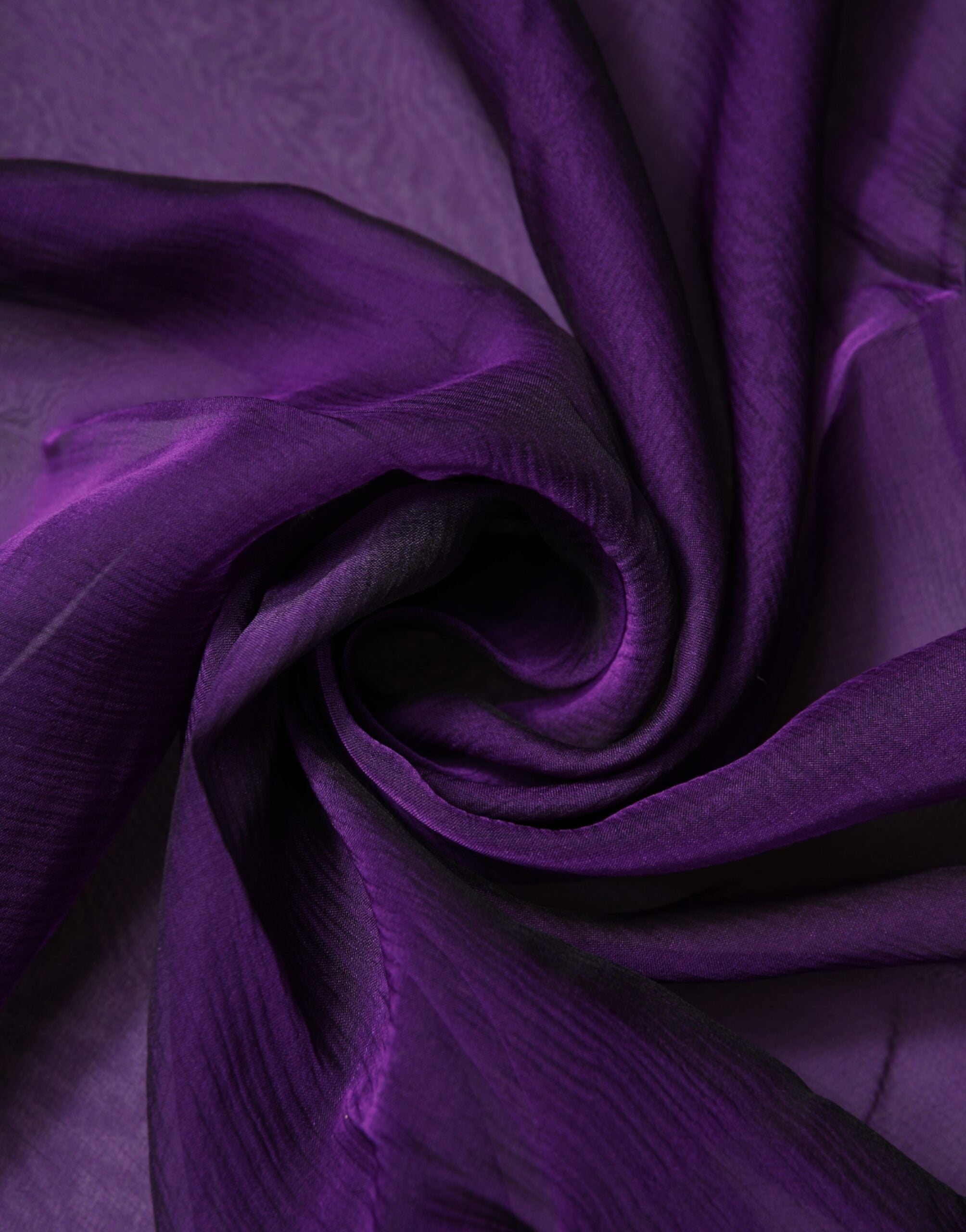 Purple Silk Rectangle Wrap Shawl Scarf - ventzia