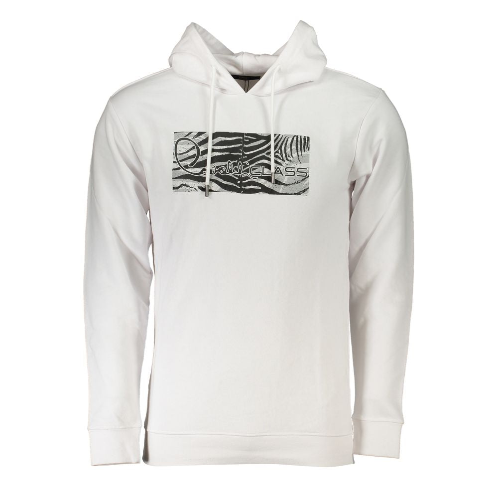 White Cotton Men Sweater - ventzia