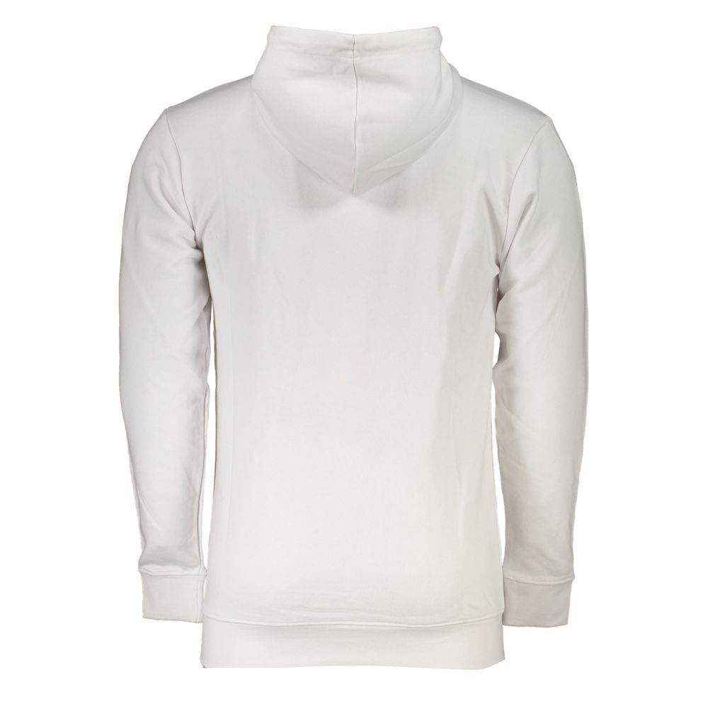 White Cotton Men Sweater - ventzia