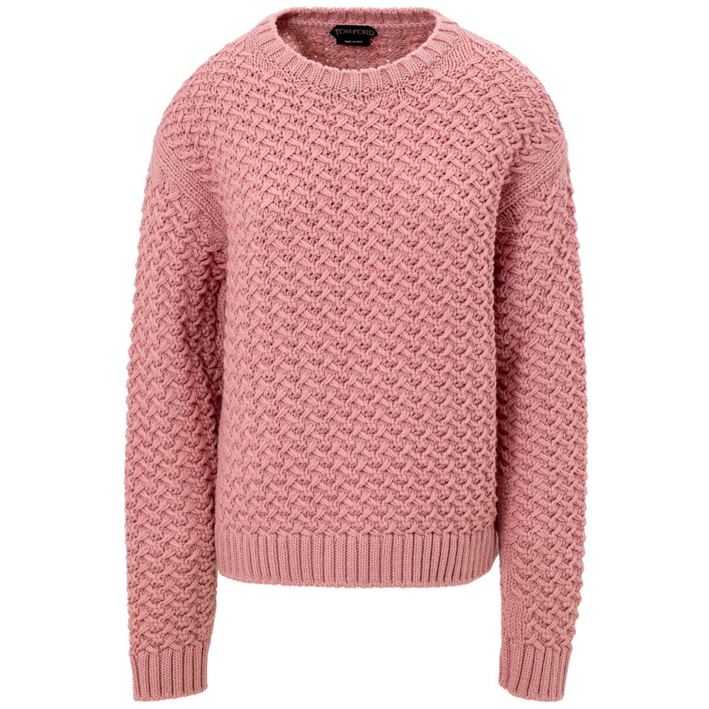 Pink Wool Sweater - ventzia