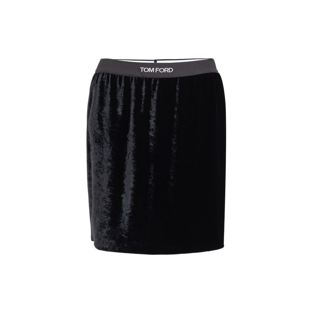 Black Viscose Mini - ventzia