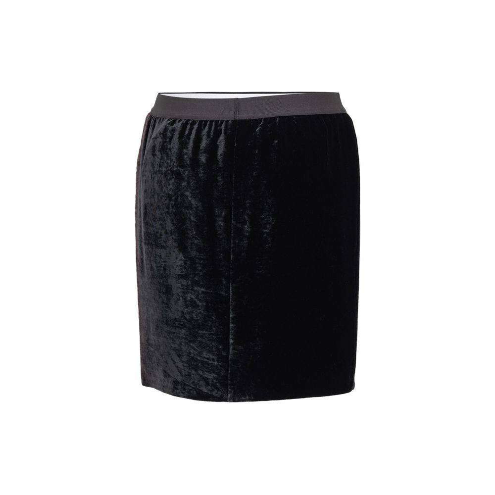 Black Viscose Mini - ventzia